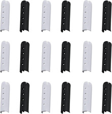 Metal Shoelace Aglet 40PCS 4 Holes Metal Shoelace Tip Head DIY Replacement Sh...