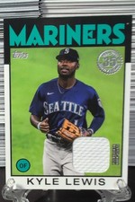 2021 Topps - 1986 Topps Baseball Relics Kyle Lewis #86R-KL (MEM)
