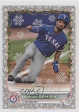 2022 Topps Holiday Mega Box Metallic Marcus Semien #HW22 3h7