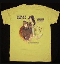 Seals and Crofts &ndash; Summer Breeze Yellow T-shirt Cotton For Men Size S-5XL BT2286