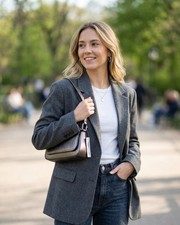 Women's Shoulder Bag Ladies' Handbag Fashion with Inside Pocket Zipper Travel UK