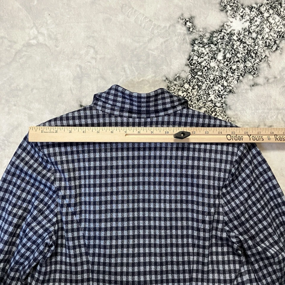 Blazer Cabi Mujer Talla M Azul The Explorer Checkup Heritage Chaqueta a Cuadros Foto 3 de 4