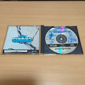 Gunbird Sega Saturn SS Japan Import Psikyo Atlus 2D Arcade Shmup Game 13+