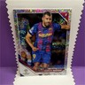 Topps UCL 2021-22 FC Barcelona Sergio Agüero Hologram Soccer Card #187