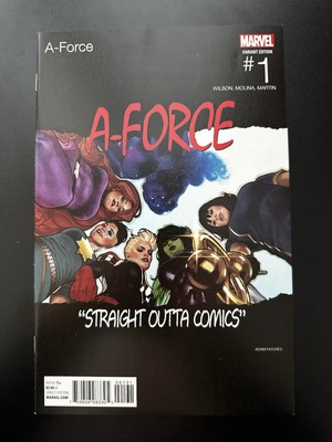 A-Force #1 (2016) - Hughes Hip Hop Variant