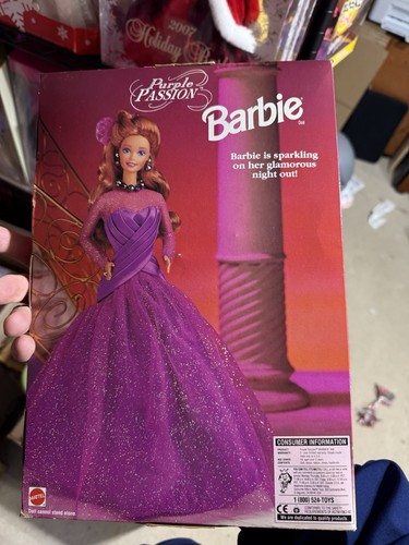 Barbie Purple Passion Red Hair 11" Doll Limited Edition Toy Vintage 1995 Mattel - Picture 6 of 12