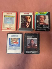 Lot of Country 8 Track Tapes