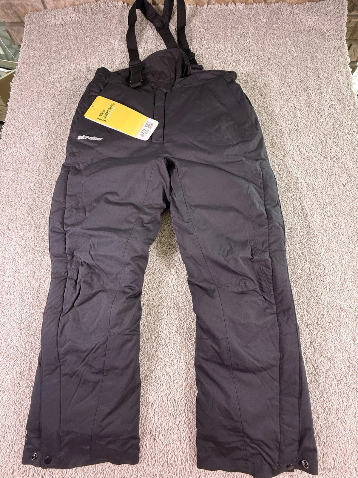 NEW Women's M Ski-Doo BRP Winter Snowmobile Vasa Highpants, Black Snow Pants