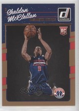 2016-17 Panini Donruss Rookies Sheldon McClellan #199 3a3