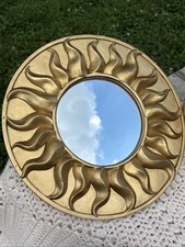 VTG Celestial Sun Mirror 90s Y2K Whimsigoth B...