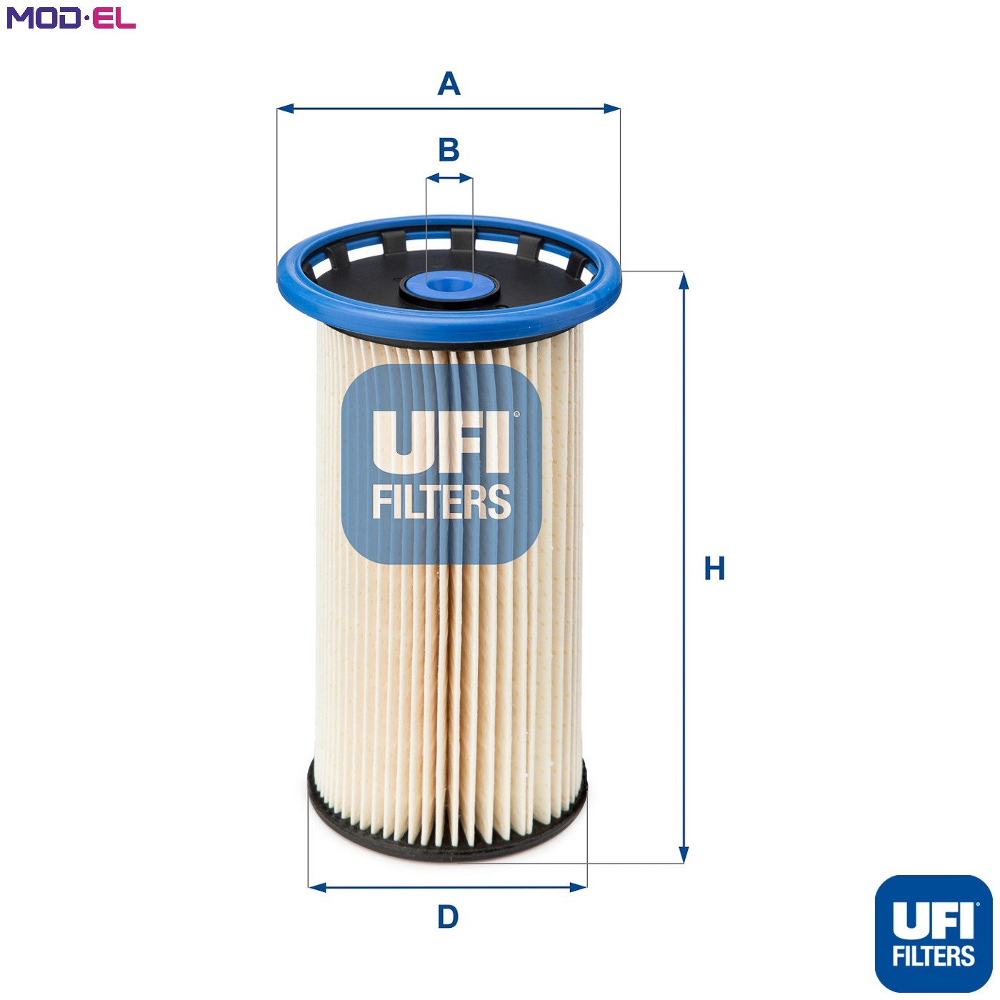 UFI Filters, Fuel Filter 26.038.00 | Replacement Filter, Suitable for Cars, Applicable to Various Models such as Audi, Seat, Skoda, and Volkswagen - Image 2