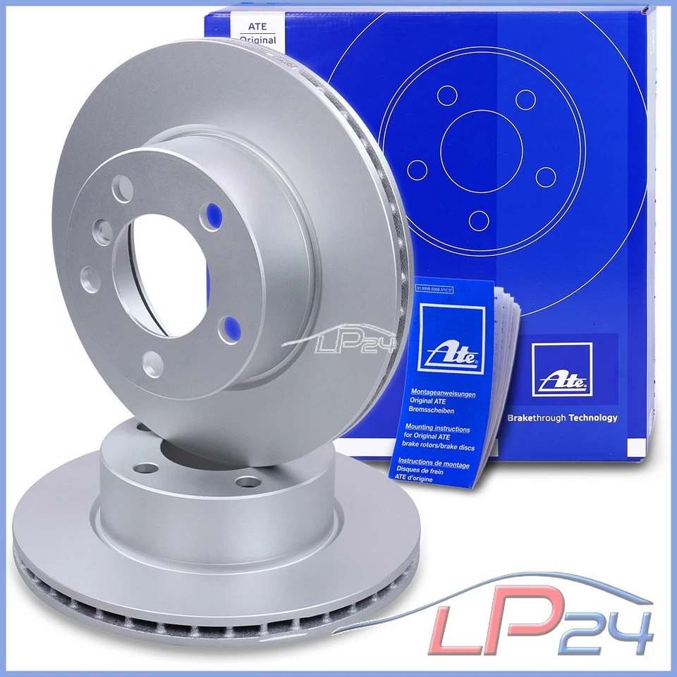 ATE DISQUES DE FREIN +PLAQUETTES CERAMIC+VWK AVANT+ARRIÈRE POUR BMW 1-ER F20 F21 - Photo 2/4