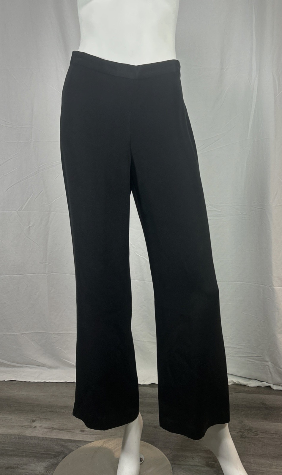 Ralph Lauren Women's 100% Silk Trousers  Wide-Leg High-Rise Size P4
