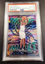 2021 PANINI PRIZM INSTANT IMPACT #6 BONES HYLAND-GREEN WAVE PSA 10 LOW POP (4)
