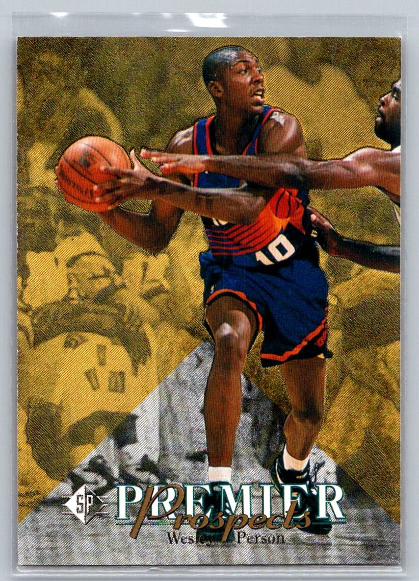 EX- Wesley Person 22 1994-95 SP RC Rookie Phoenix Suns Card