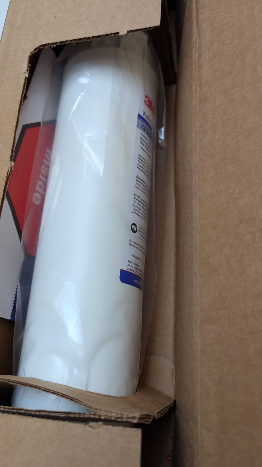 3M Water Filter Replacement Cartridge Retrofit 9000 Series CFS9812ELX image 3