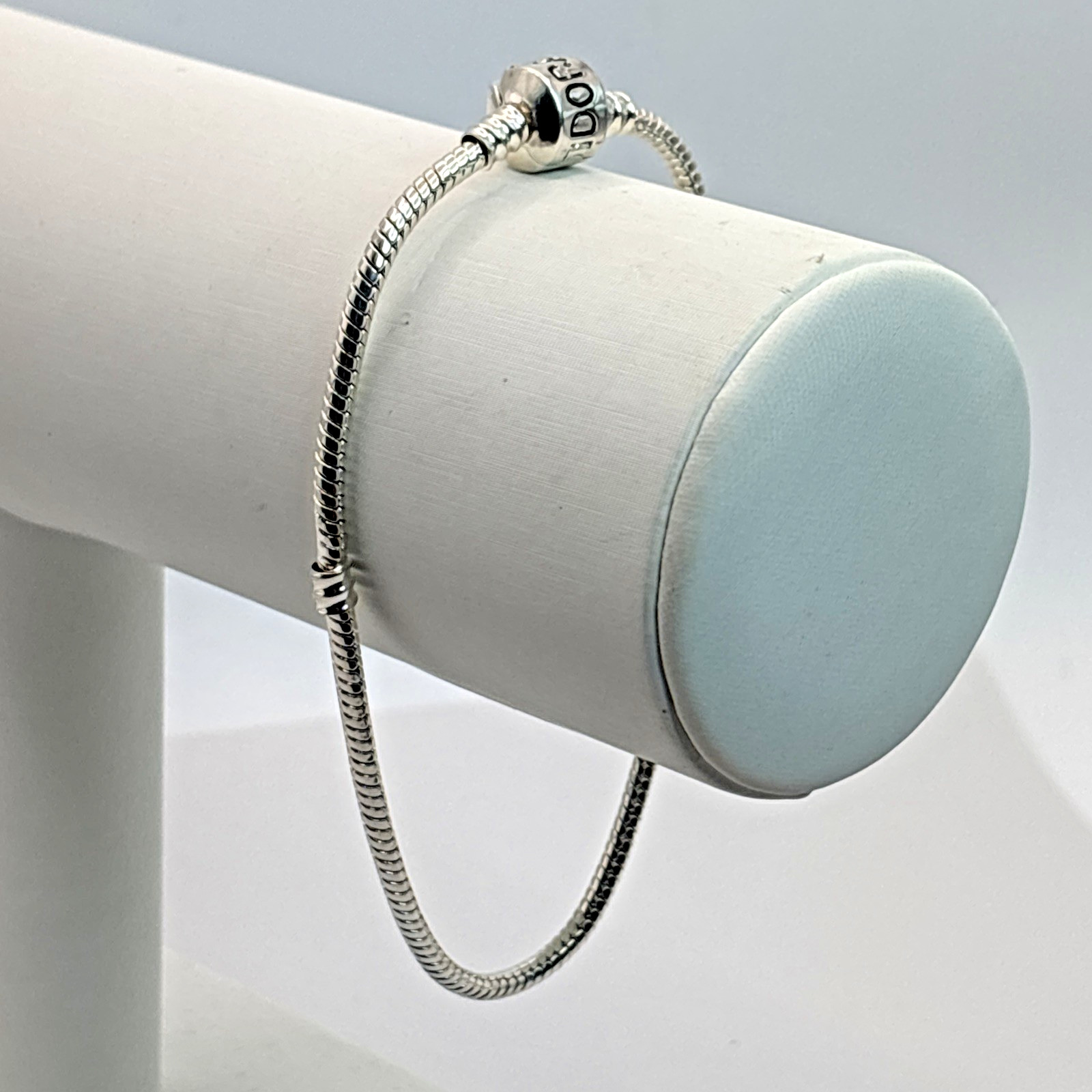 Solid .925 Sterling Silver 9" Authentic Pandora s… - image 1