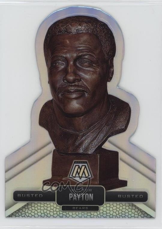 2021 Panini Mosaic Busted Walter Payton #BU-2 HOF