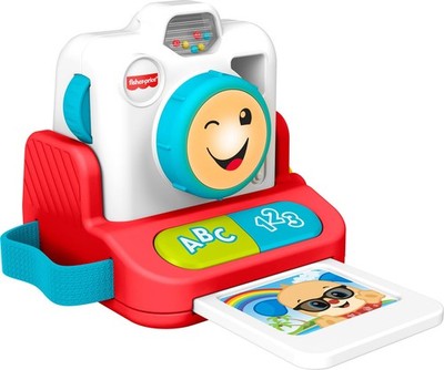 Fisher Price Laugh & Learn Click & Learn Instant Camera (US IMPORT) ACC NEU