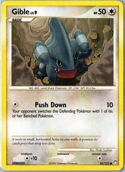 Gible 85/123 Mysterious Treasures Common