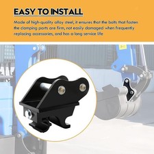 Schnellwechsler für Minibagger, tragbar, praktisches Zubehör, mechanische