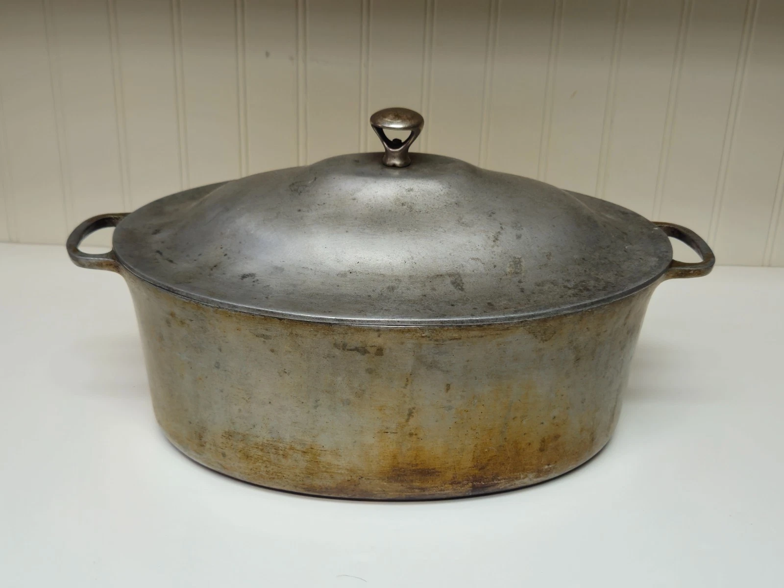 Vintage Wagner Ware Sidney -0- Dutch Oven Roaster 266