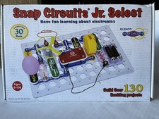 Elenco Snap Circuits Jr. Select SC-130, Build Over 130 Projects for Ages 8 