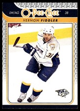 2009-10 O-Pee-Chee #245 Vernon Fiddler Nashville Predators Hockey Card