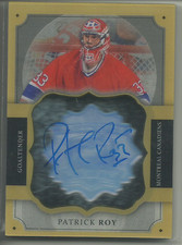 2013-14 UPPER DECK THE CUP PATRICK ROY BRILLIANCE AUTOGRAPH MONTREAL CANADIENS