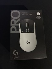 Logitech PRO X2 SUPERSTRIKE LIGHTSPEED Wireless Optical Gaming Mouse White