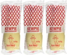 Kewpie Mayonnaise 17.64 oz - Pack of 3 - Authentic Japanese Flavor