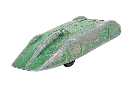 Vintage Dinky Toys 23P MG Record Car Green Diecast Playworn Model Unboxed