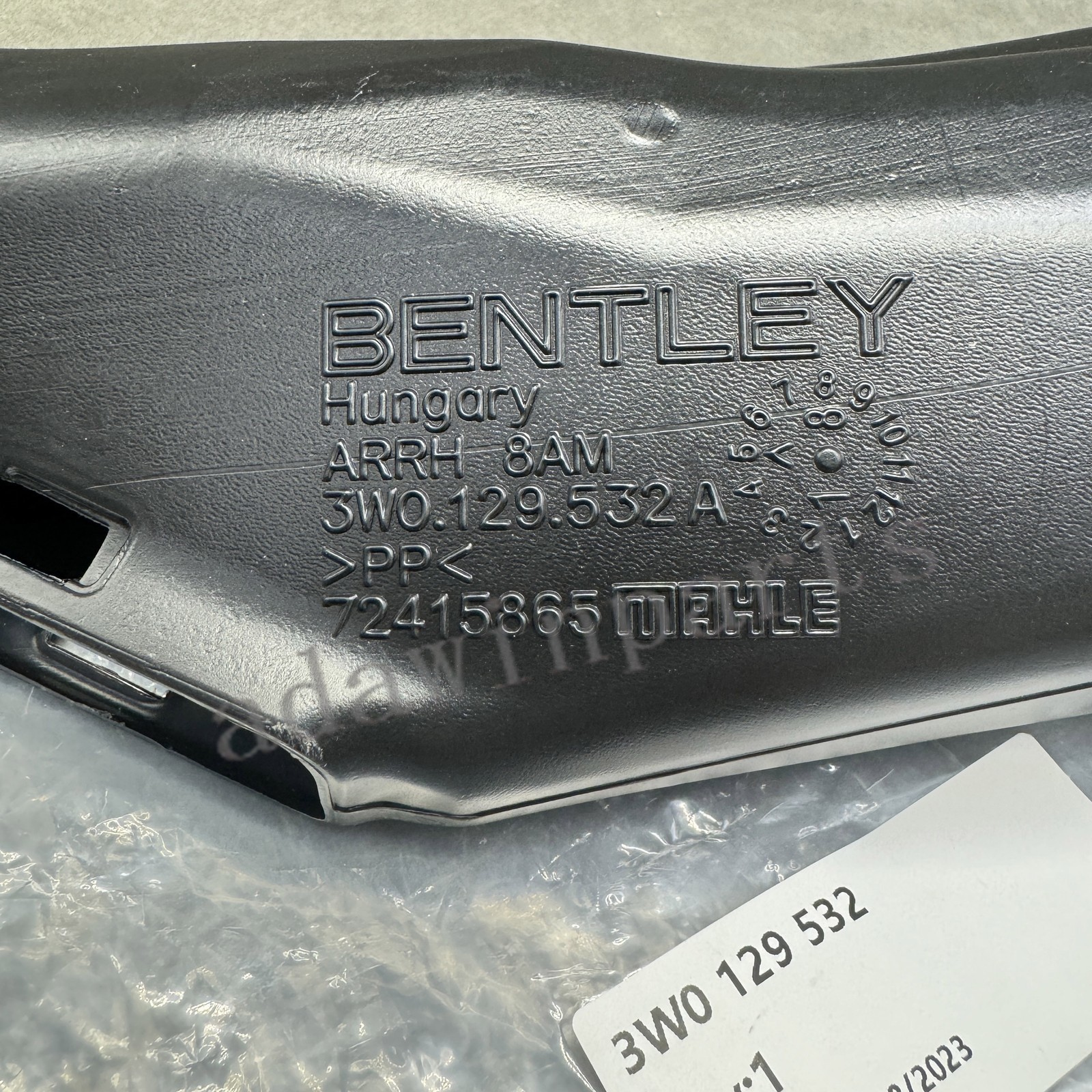 NEW Intake Air Duct Pipe Kit For Bentley Gt GTC Flying Spur 3W0129531 3W0129532