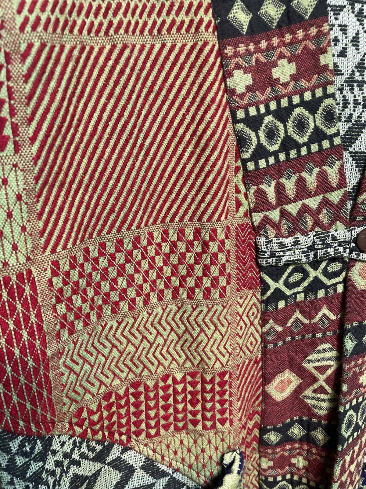 Sacred Threads Patchwork Jacket Festival Tapestry… - image 5