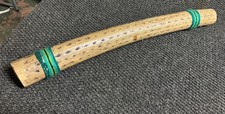Vtg Cactus Wood Rain Stick Shaker Percussion Instrument 19  Long Handmade