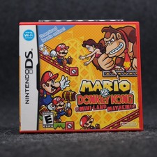 Mario vs. Donkey Kong DS Case and Manual W/Inserts Only - Great Cond