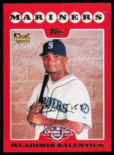 2008 Topps Opening Day Wladimir Balentien Rookie Mariners #197