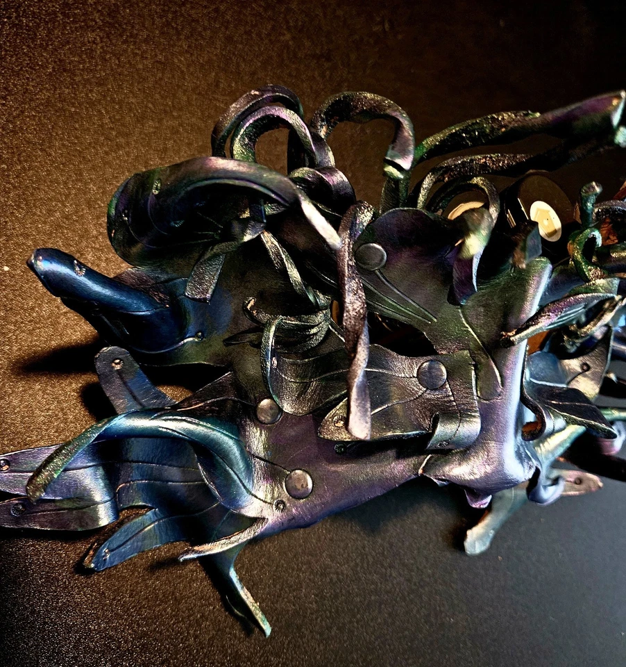 LEATHER MERMAID MASK- AQUATICA - Image 4 of 4