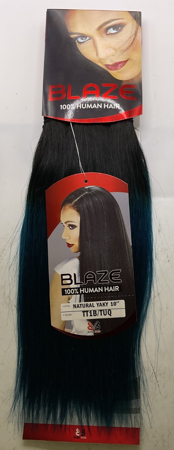 Blaze 100% Human Hair Natural Yaky 10