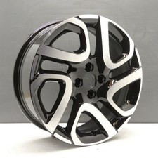 RENAULT CAPTUR 17" BLACK DIAMOND CUT ALLOY WHEEL CAPTUR FASTGAME GENUINE X1