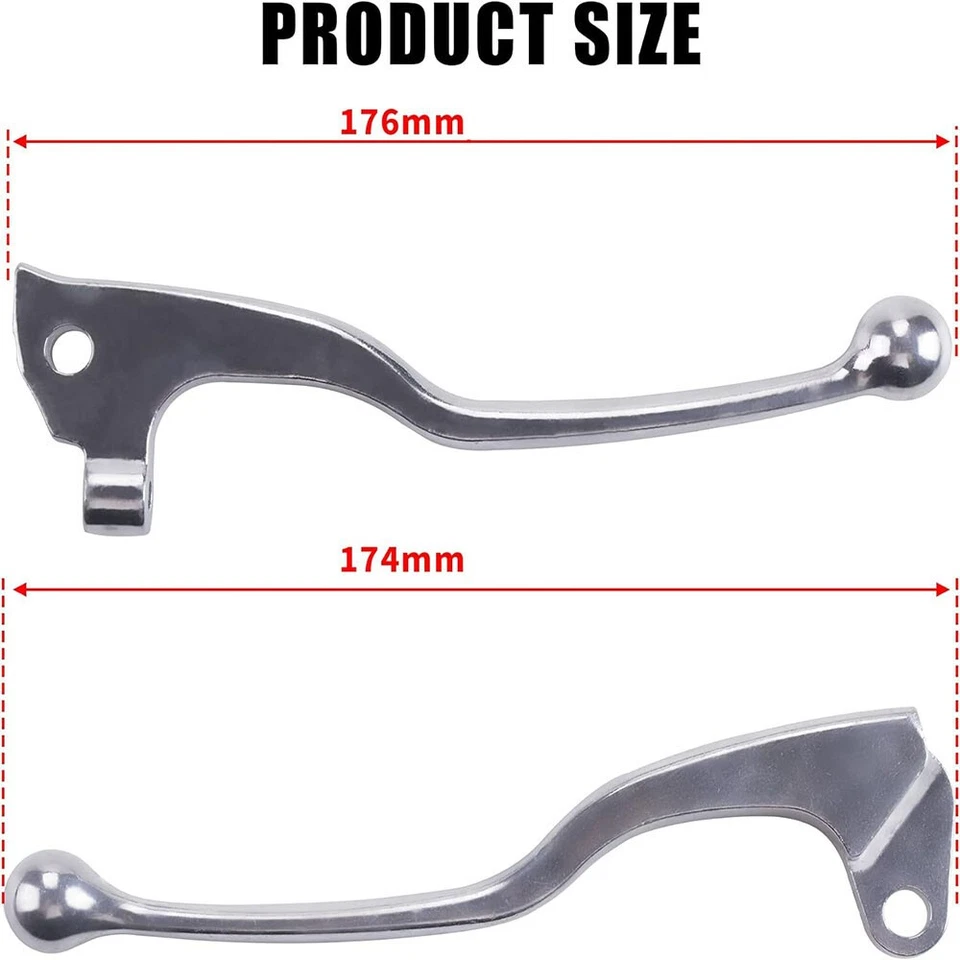 Новый мотоциклетный тормоз + рычаги сцепления для Yamaha YZ80 YZ125 TW200 XT225/250 TTR250 - Изображение 4 из 4