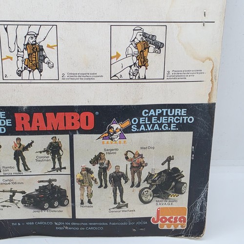 RAMBO VINTAGE ORO MARCA NOMADE JOCSA SAVAGE 1988 - Foto 14 di 21