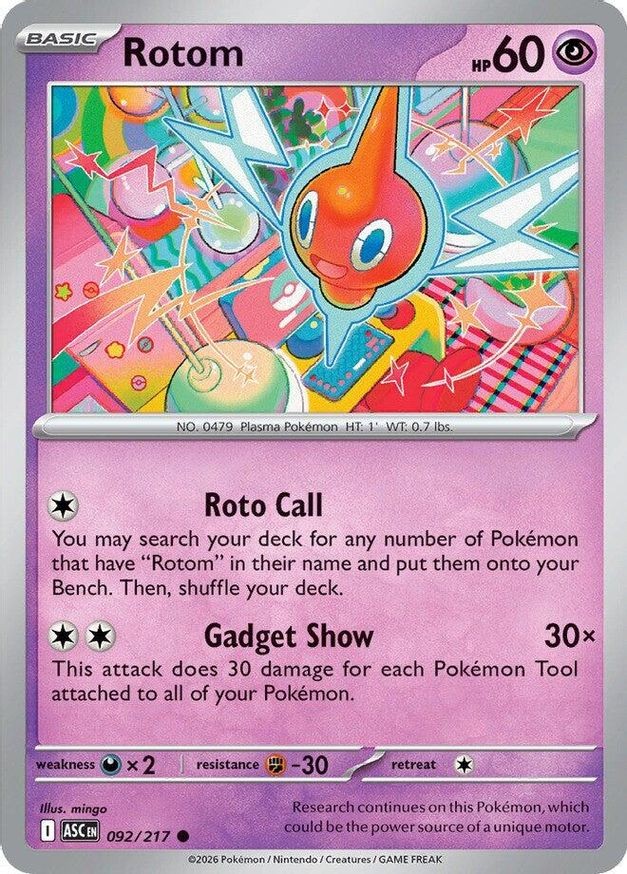 Pokemon Rotom (92/583) Ascended Heroes LP