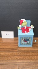 Gemmy Dr. Seuss Enterprises Naughty or Nice Mr. Grinch Jack in the Box