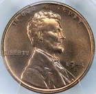 1941-S PCGS MS64RD Lincoln Cent 56457557