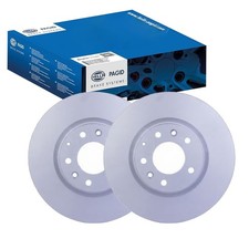 2x HELLA PAGID BREMSSCHEIBEN Ø302mm VORNE passend für MAZDA RX-8 55615PRO