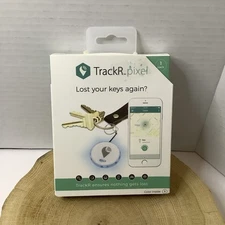 TRACKR-PIXEL FIND YOUR KEYS NEW Digital GPS Tracker Locator