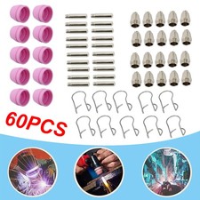60 Pcs Plasma Cutter Torch Consumables Kit for SG-55, AG-60, WSD-60 CUT50