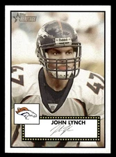 2006 Topps Heritage #273 John Lynch Card Denver Broncos