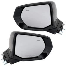 Set of 2 Mirrors  Driver & Passenger Side Heated for Chevy Left Right Tahoe Pair